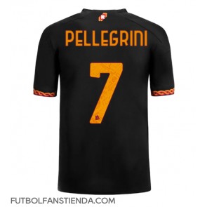 AS Roma Lorenzo Pellegrini #7 Tercera Equipación 2023-24 Manga Corta